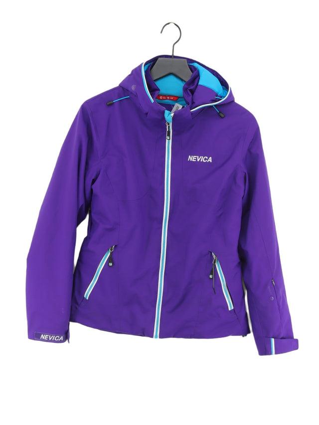 Nevica Women's Jacket UK 12 Purple 100% Polyester