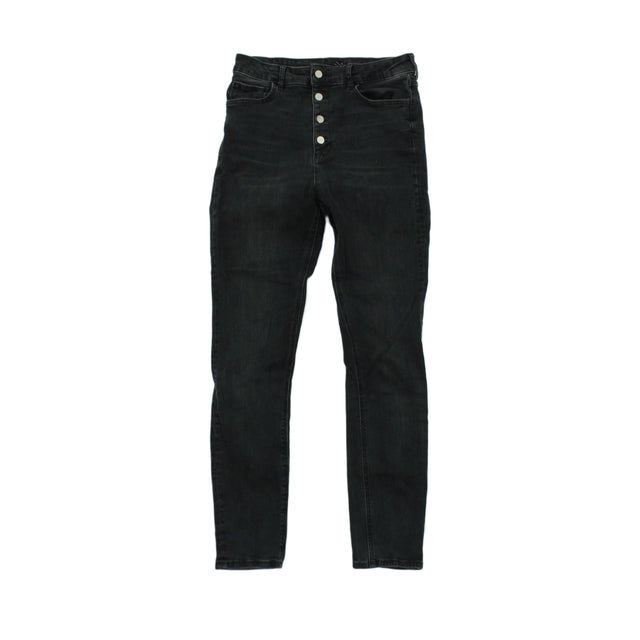 Zara Women's Jeans UK 2 Black 100% Other
