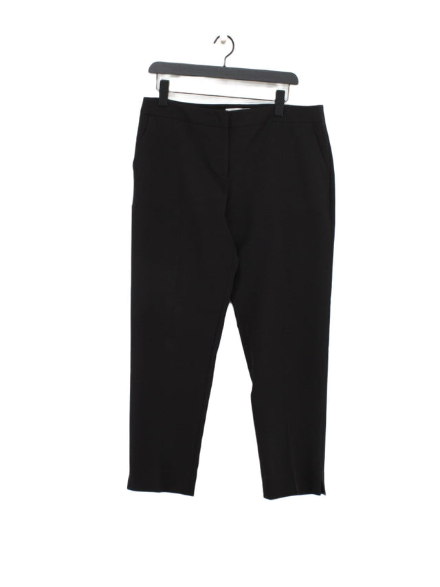Trussardi Women's Suit Trousers W 38 in Black 100% Other
