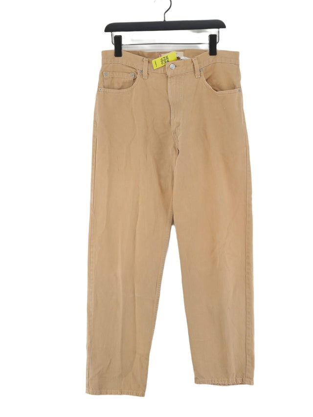 Vintage Levi’s Men's Jeans W 34 in; L 32 in Tan 100% Cotton