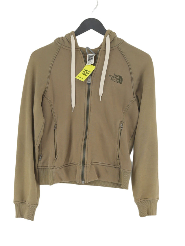 The North Face Women's Hoodie S Green 100% Cotton