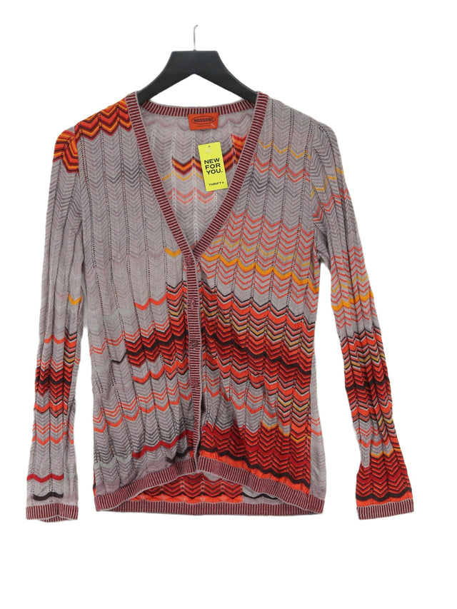 Missoni Women's Cardigan M Grey Other with Cashmere, Nylon, Rayon
