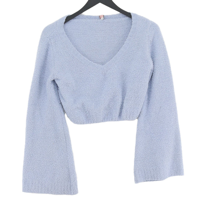 Oh Polly Women's Jumper S Blue Polyester with Elastane