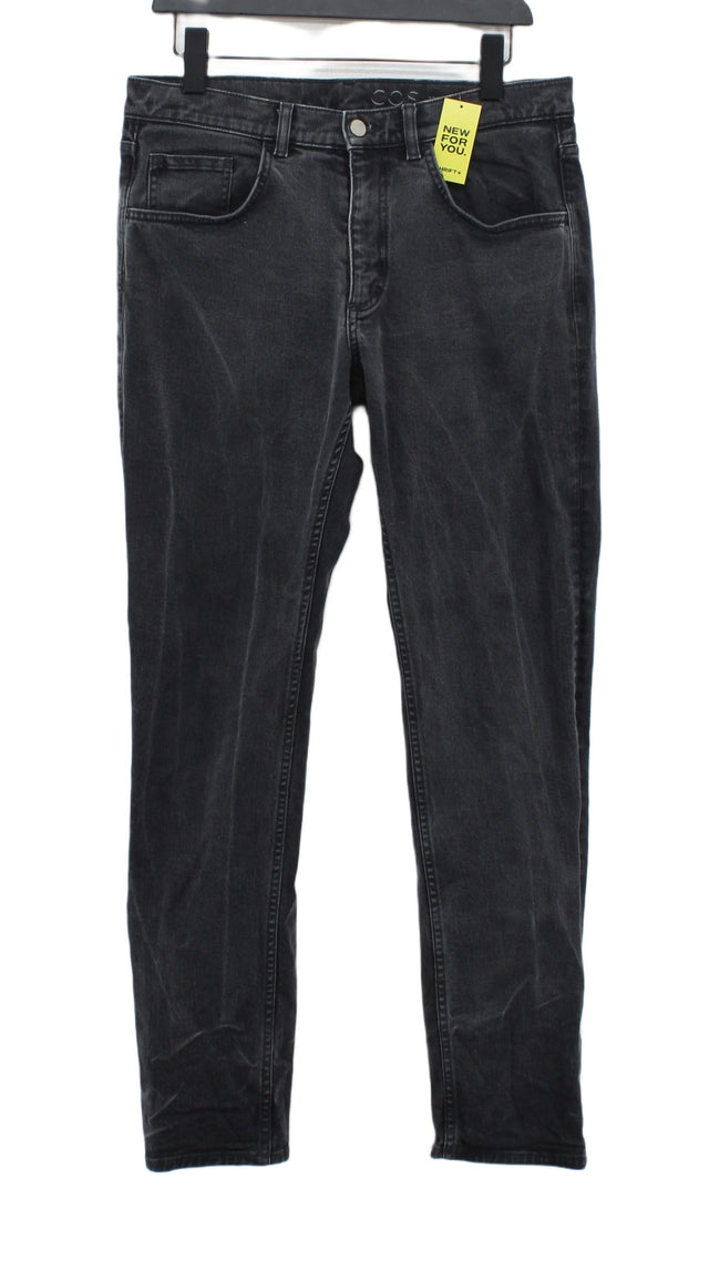 COS Men's Jeans W 32 in; L 32 in Grey Cotton with Elastane