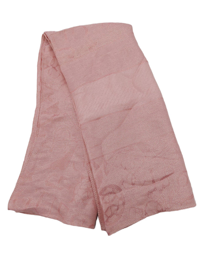 Guess Women's Scarf Pink Viscose with Lyocell Modal