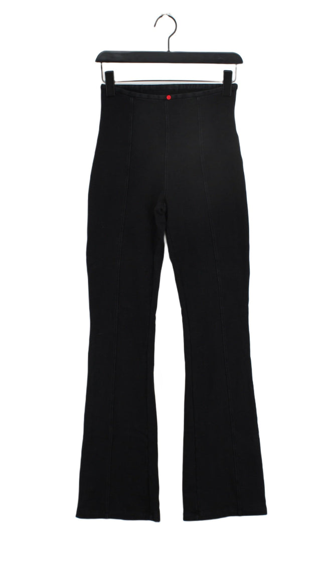 Alexander Wang Women's Suit Trousers S Black Cotton with Elastane