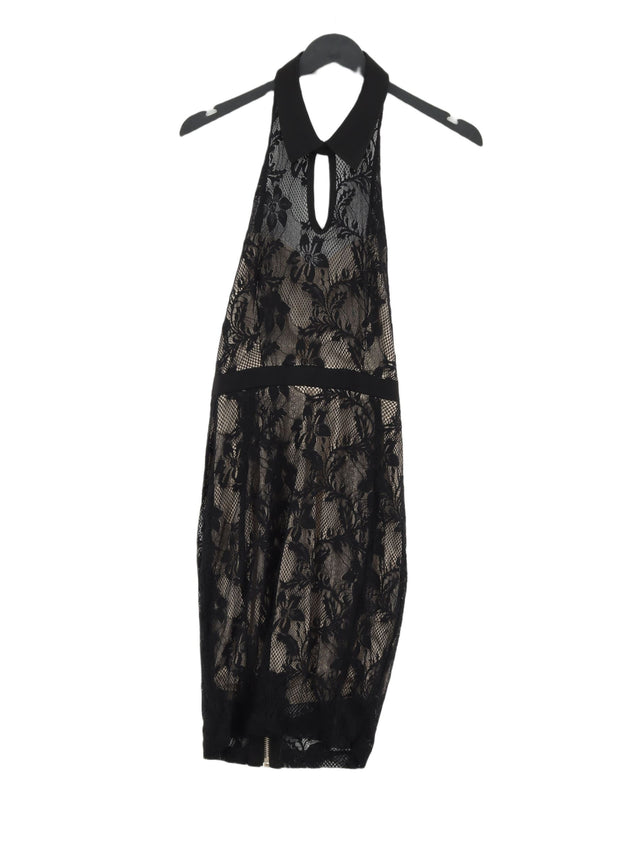 Celeb Boutique Women's Midi Dress XS Black Polyester with Spandex