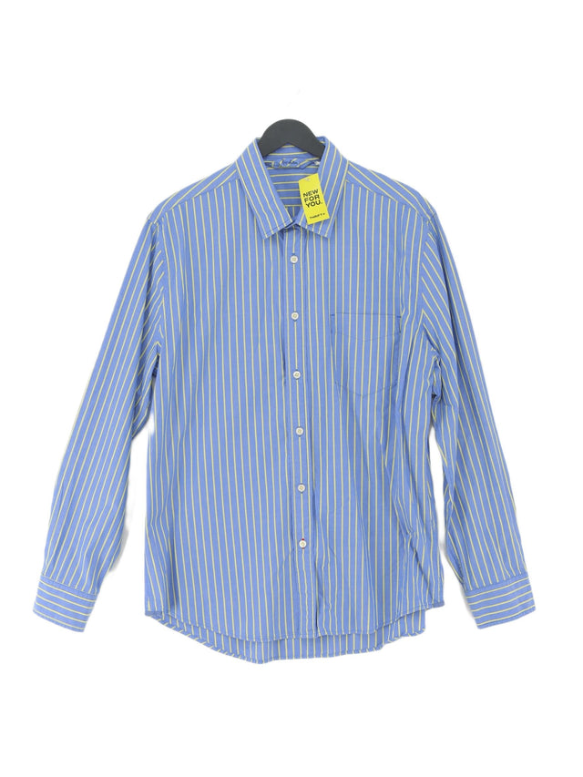 Boden Women's Shirt L Blue 100% Cotton