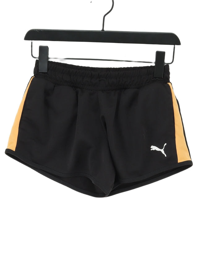 Puma Women's Shorts XS Black 100% Polyester