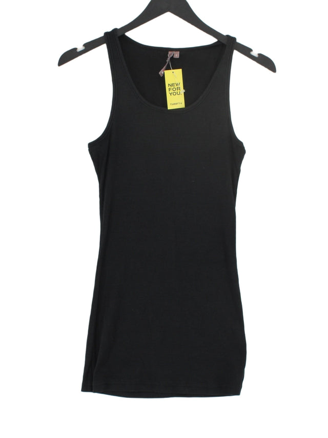 Sweaty Betty Women's Mini Dress S Black Cotton with Elastane