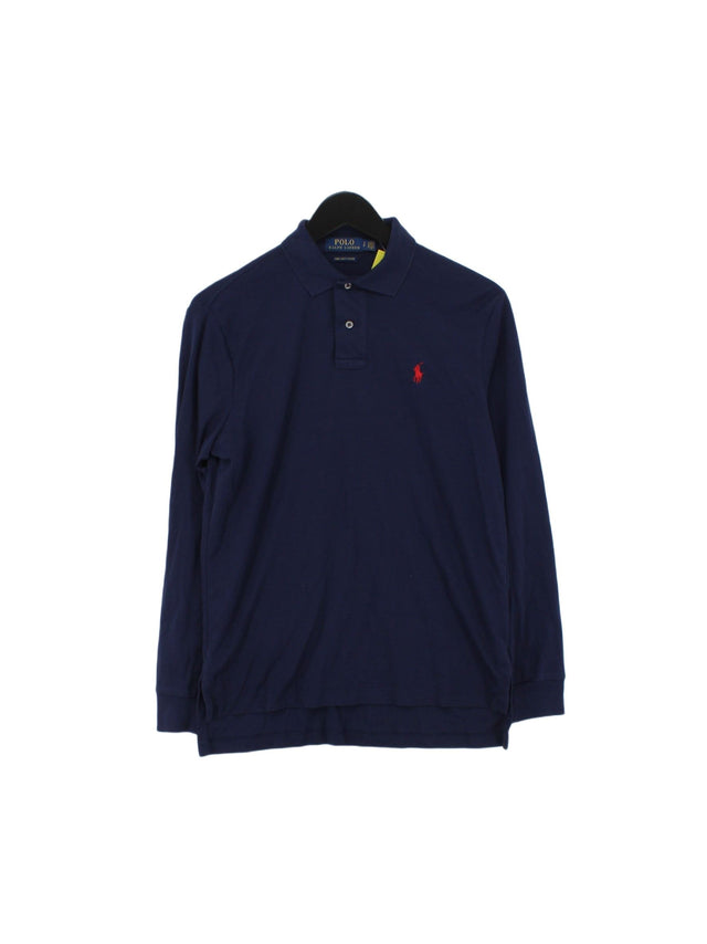 Ralph Lauren Men's Polo S Blue 100% Cotton