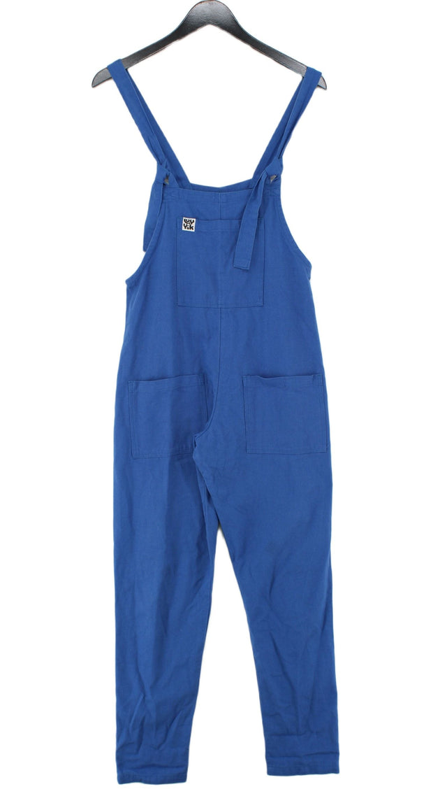 Lucy & Yak Women's Jumpsuit UK 8 Blue 100% Cotton