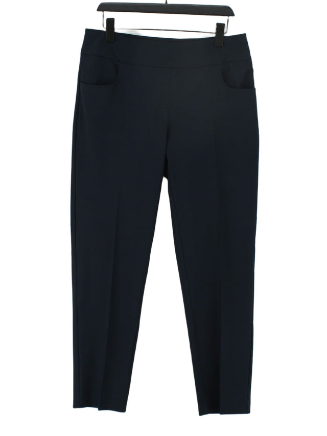 Ping Women's Suit Trousers UK 16 Blue Polyester with Elastane