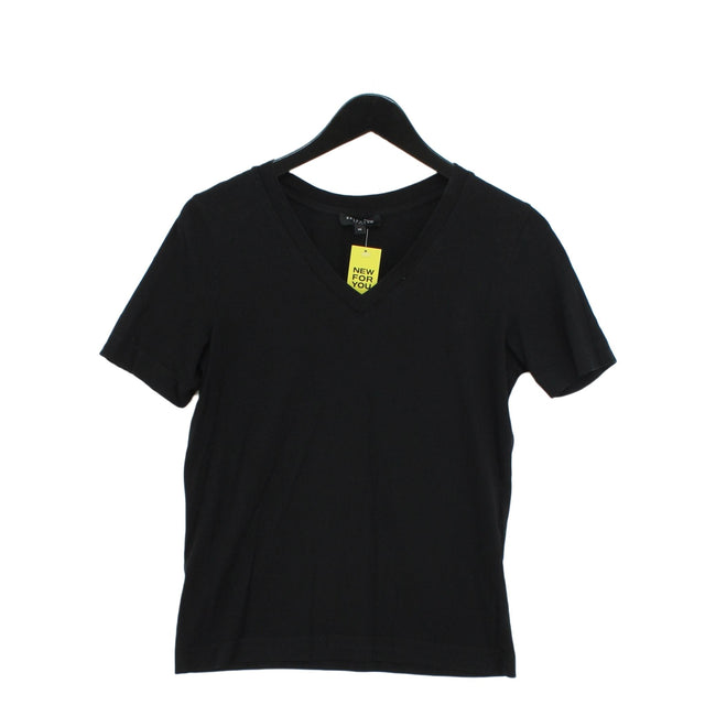 Selected Femme Women's T-Shirt XS Black 100% Cotton