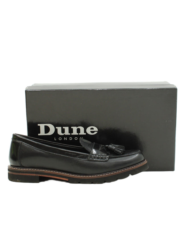 Dune Women's Flat Shoes UK 6 Black 100% Other