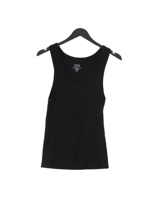 Colorful Standard Women's T-Shirt L Black Cotton with Elastane