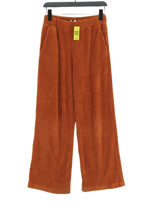 Bimba & Lola Women's Trousers S Tan Cotton with Other, Polyester