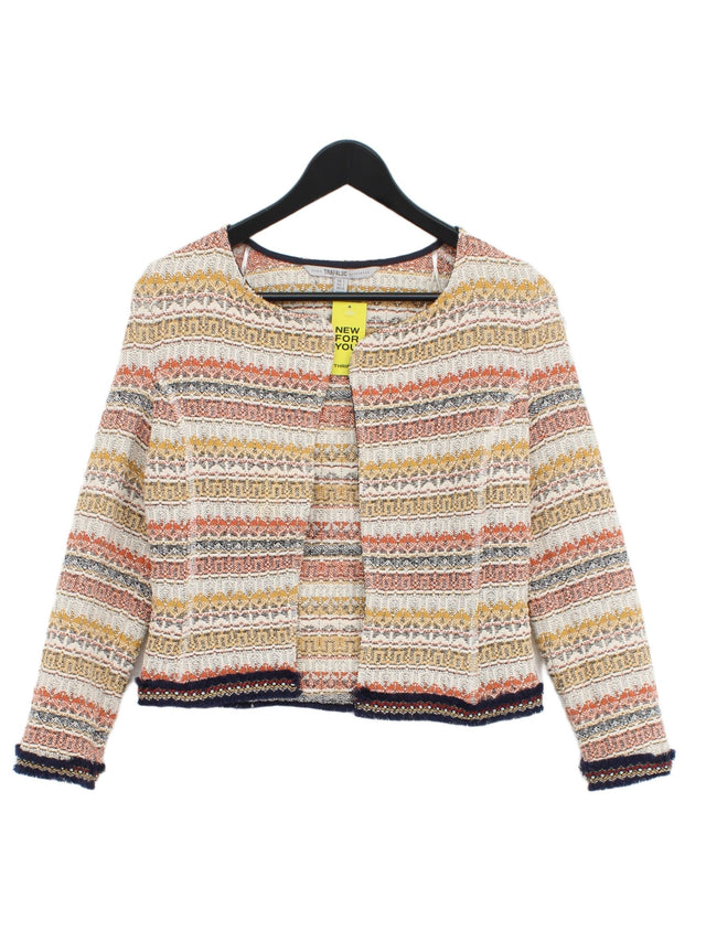 Zara Women's Cardigan S Multi Cotton with Other, Polyester