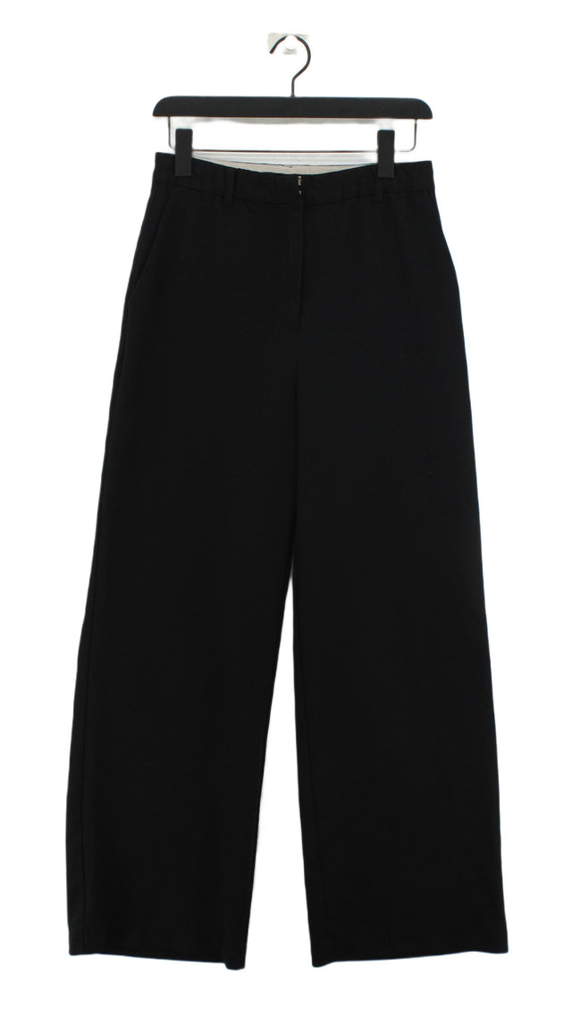 La Redoute Women's Suit Trousers M Black Polyester with Elastane, Viscose