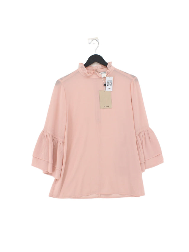Monki Women's Top S Pink 100% Polyester