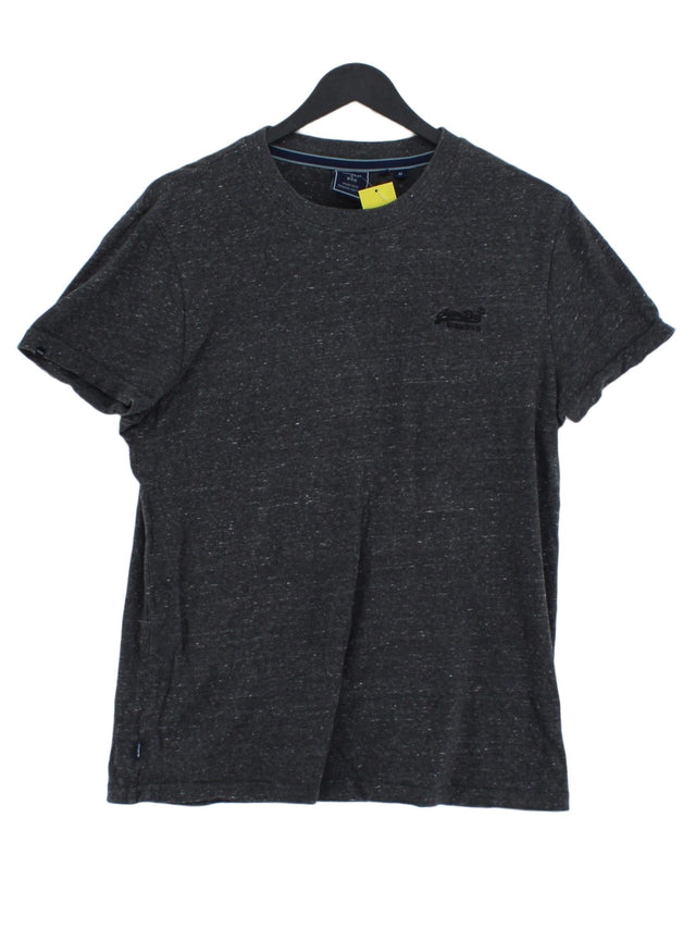 Superdry Men's T-Shirt M Grey 100% Other