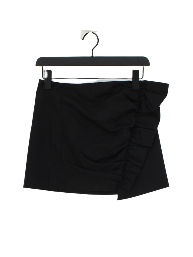 Trafaluc Women's Mini Skirt M Black 100% Other