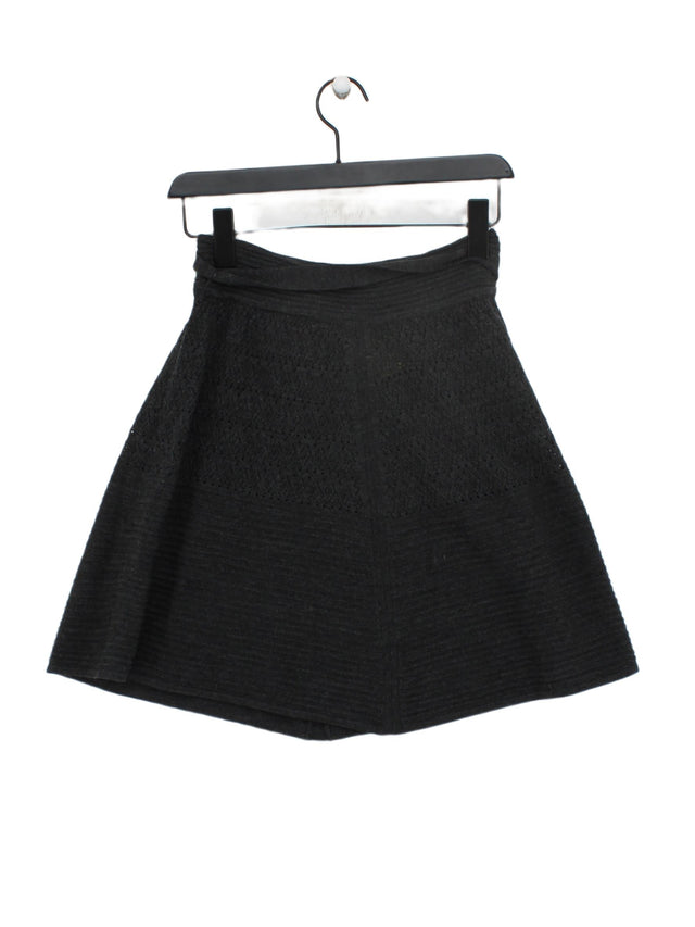 Mango Women's Mini Skirt M Grey 100% Other