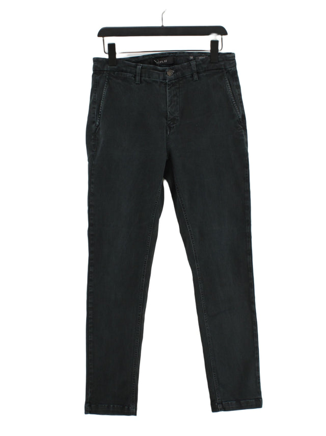 Replay Men's Jeans W 31 in Black 100% Cotton