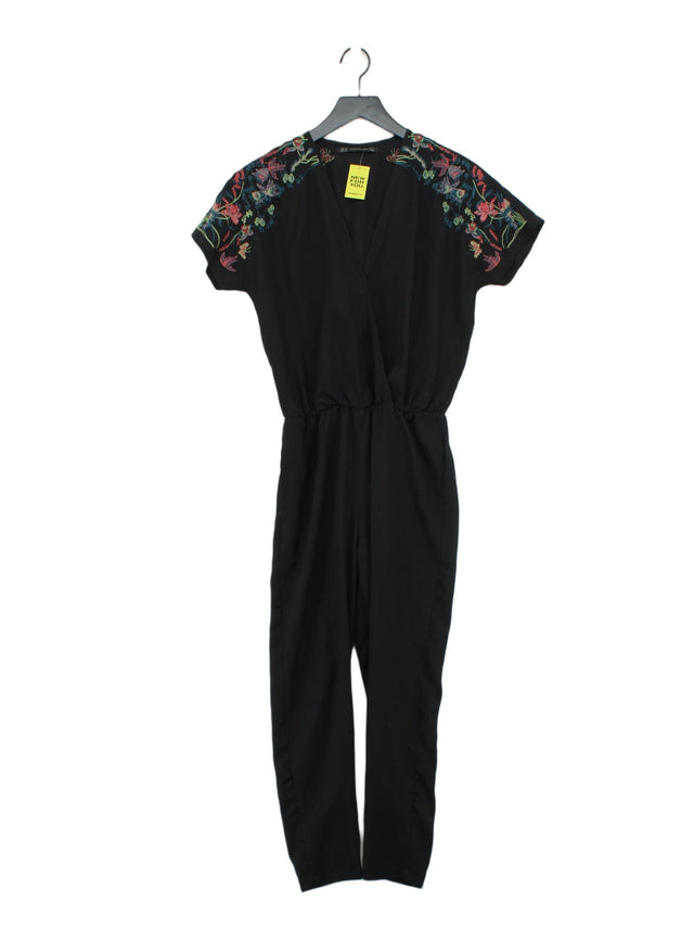 Zara Women's Jumpsuit XS Black 100% Polyester