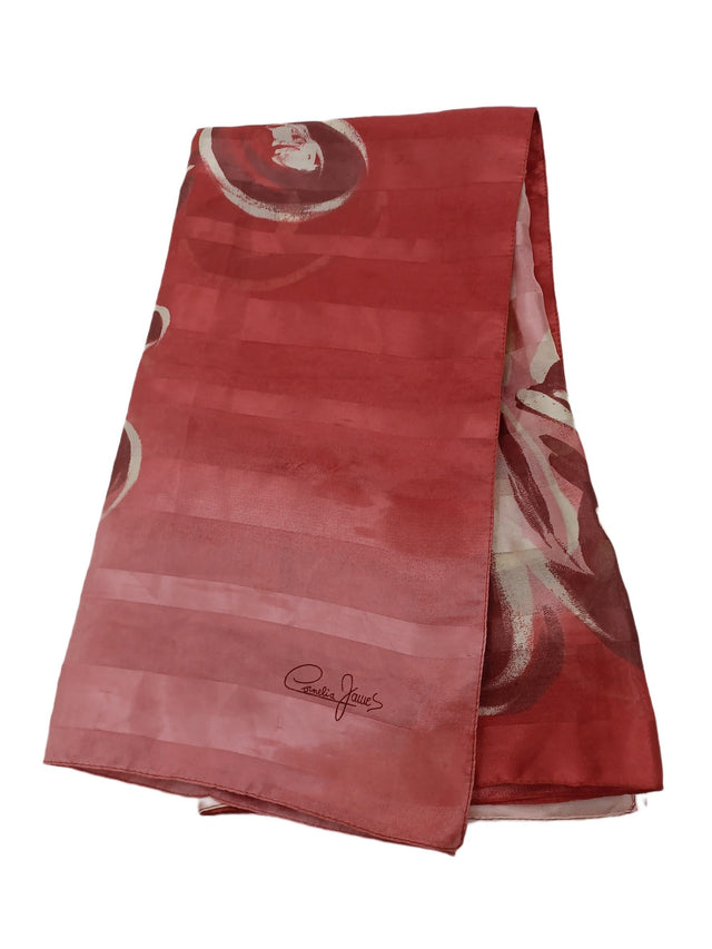 CORNELIA JAMES Women's Scarf Red 100% Polyester