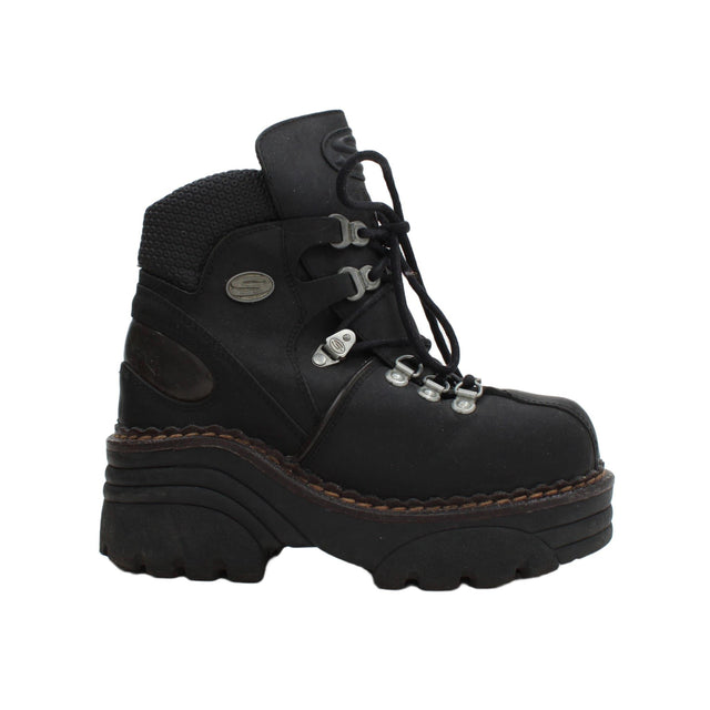 Skechers Women's Boots UK 4.5 Black 100% Other