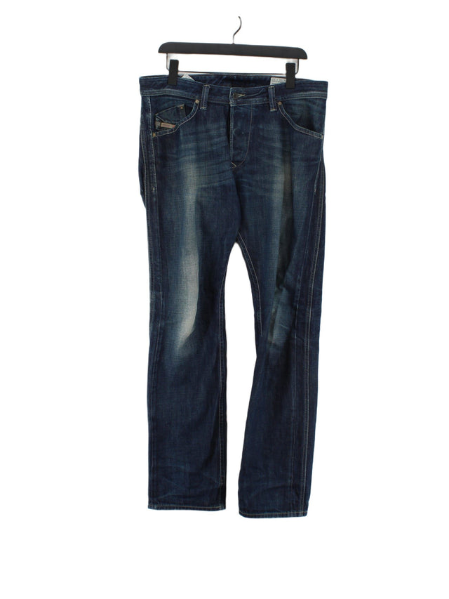 Diesel Men's Jeans W 34 in; L 32 in Blue 100% Cotton