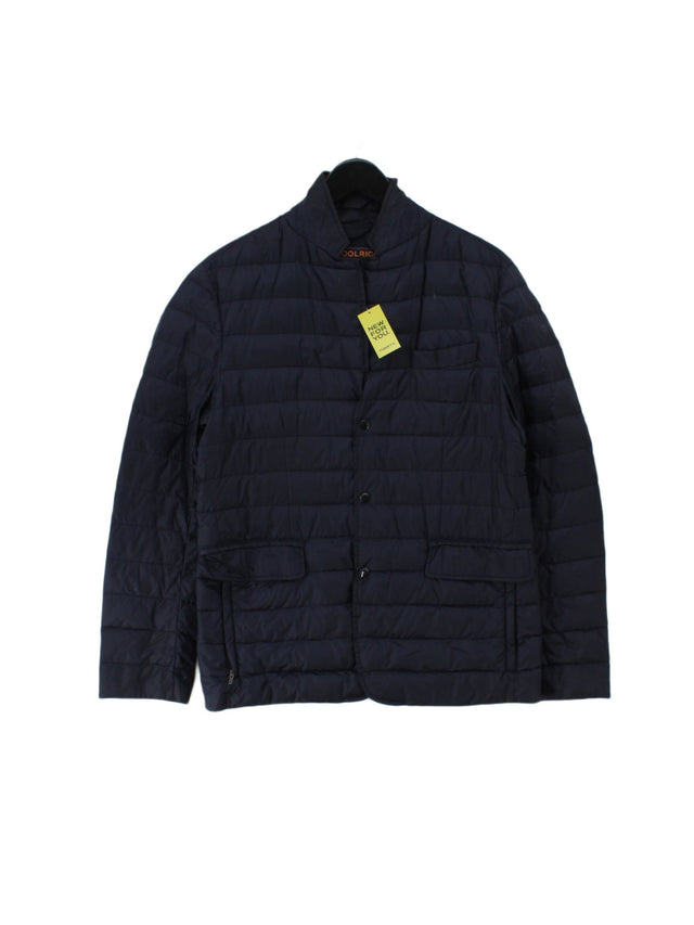 Woolrich Men's Jacket M Blue Polyamide with Other