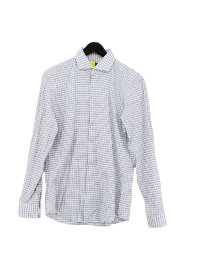 Hugo Boss Men's Shirt Chest: 39 in White 100% Cotton