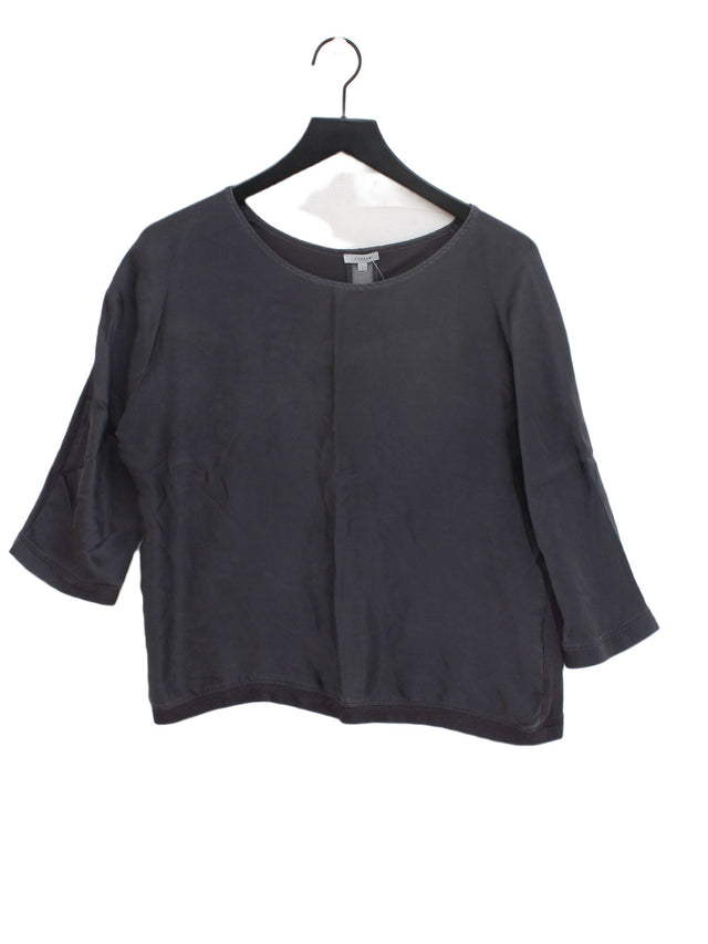 Jigsaw Women's Top L Grey 100% Silk