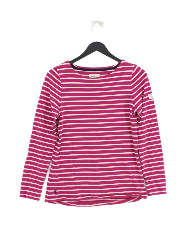 Joules Women's Top UK 8 Pink 100% Other