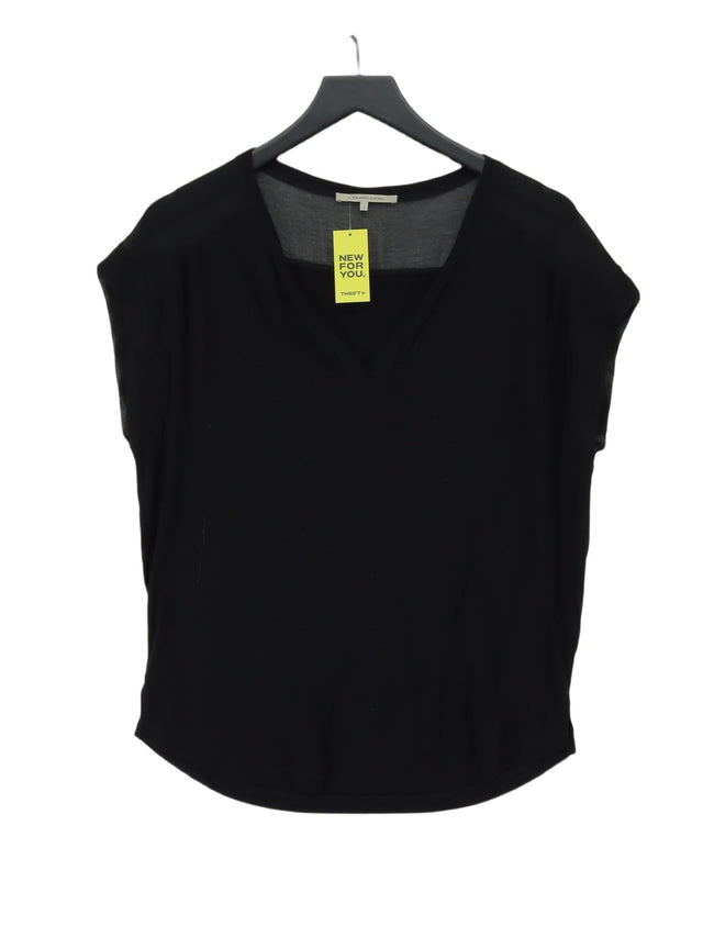 Gerard Darel Women's Top S Black Viscose with Polyester