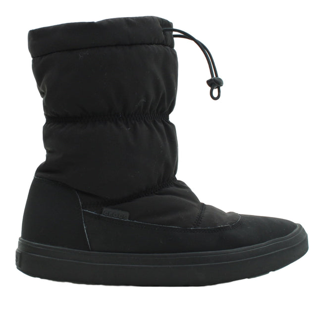 Crocs Women's Boots UK 10 Black 100% Other