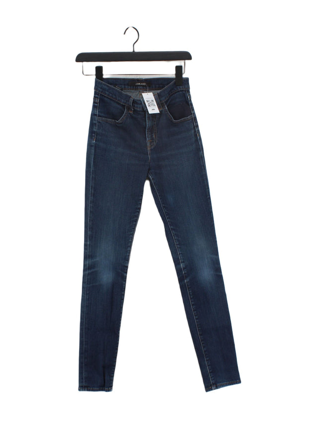 J Brand Women's Jeans W 25 in Blue Cotton with Elastane