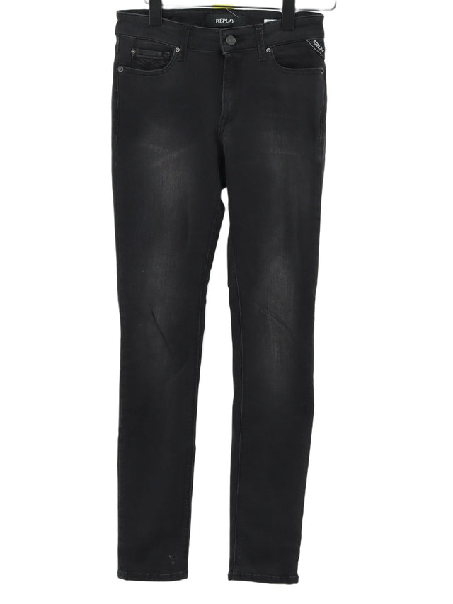 Replay Women's Jeans W 27 in Black 100% Other