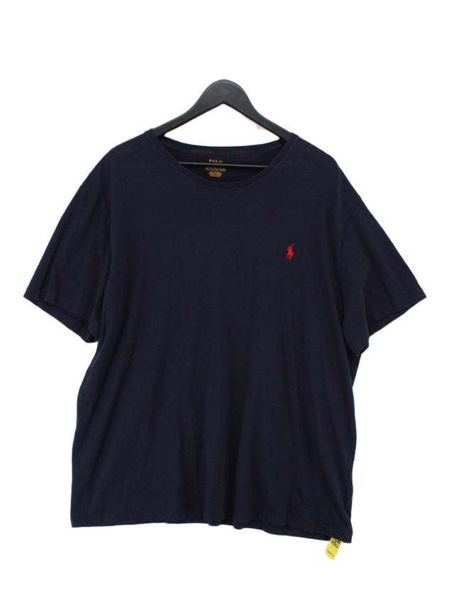 Ralph Lauren Men's T-Shirt XXL Blue 100% Other