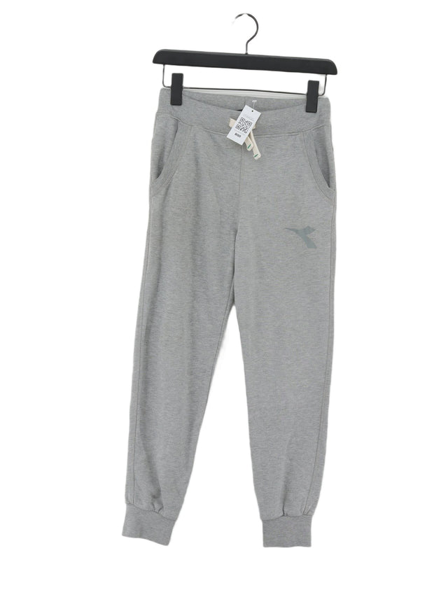 Diadora Women's Sports Bottoms W 28 in Grey 100% Other