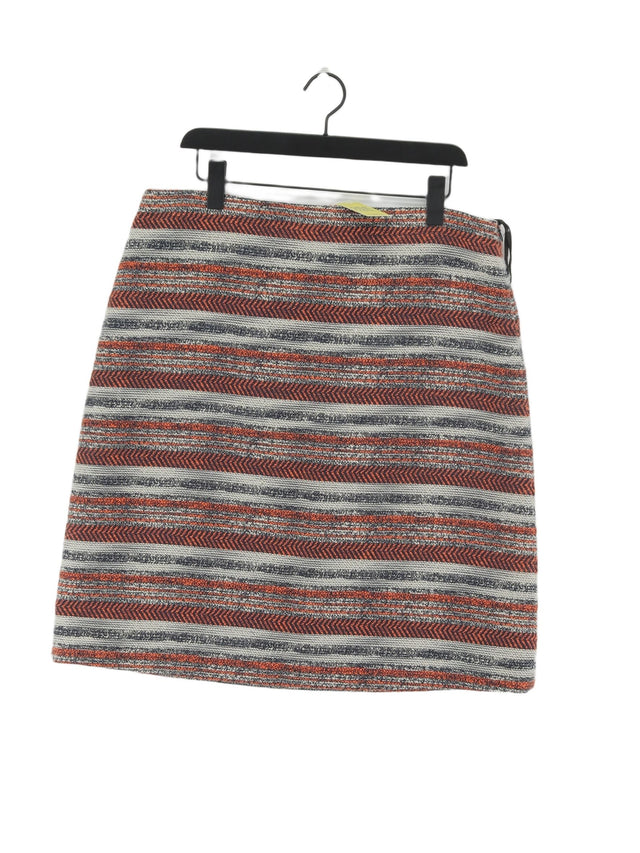 Bonmarche Women's Midi Skirt UK 16 Multi 100% Polyester