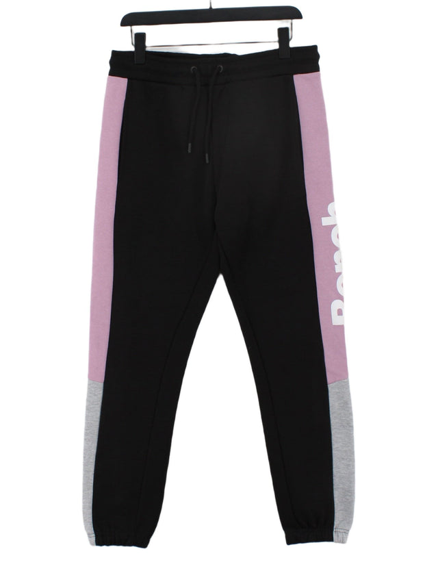 Bench Women's Sports Bottoms M Black Cotton with Polyester