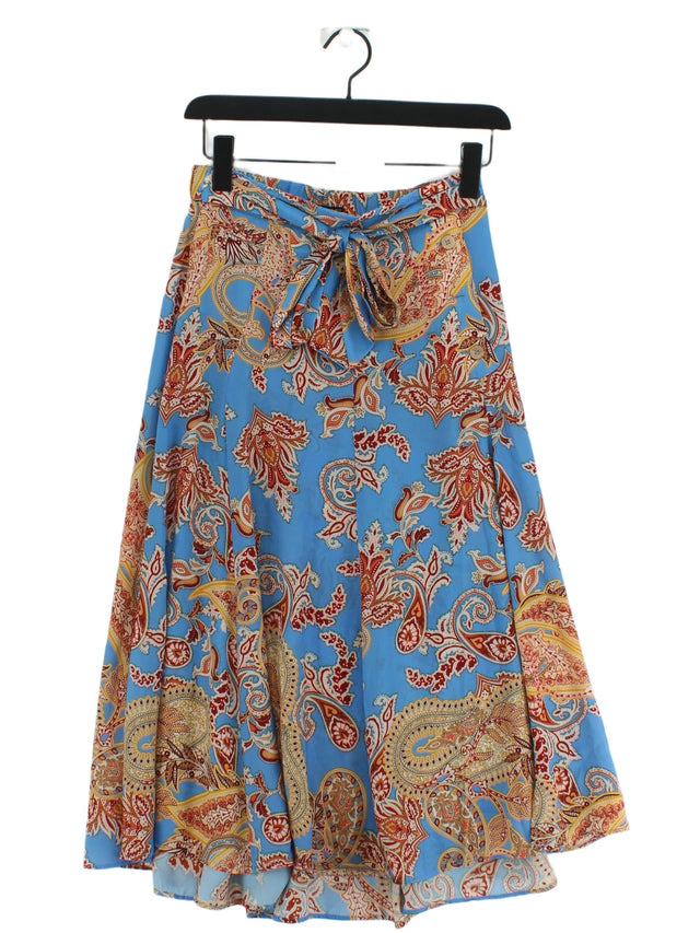 Zara Women's Maxi Skirt S Blue 100% Other