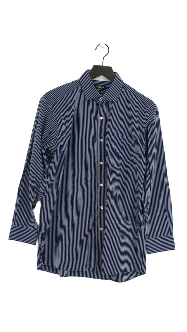 Nautica Men's Shirt Chest: 32 in Blue 100% Cotton