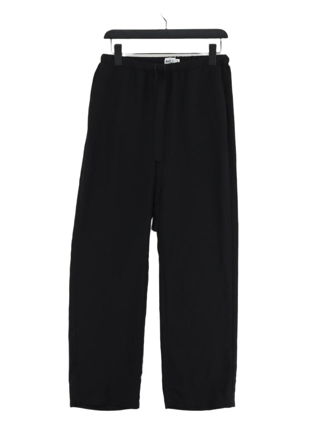 NA-KD Women's Suit Trousers UK 8 Black 100% Polyester