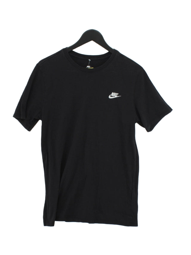 Nike Men's T-Shirt M Black 100% Cotton