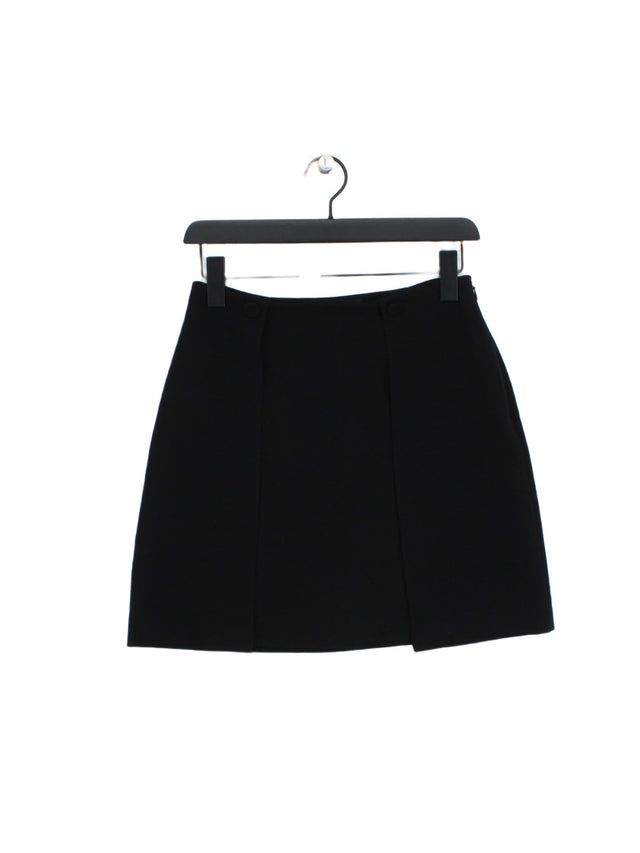 Club Monaco Women's Midi Skirt W 28 in Black 100% Polyester