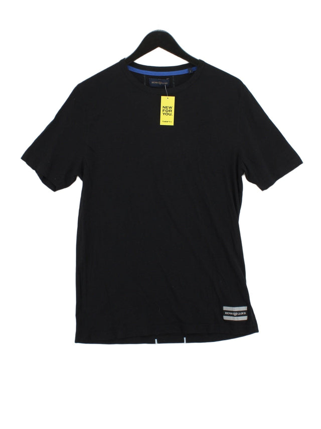 Henri Lloyd Men's T-Shirt L Black 100% Cotton